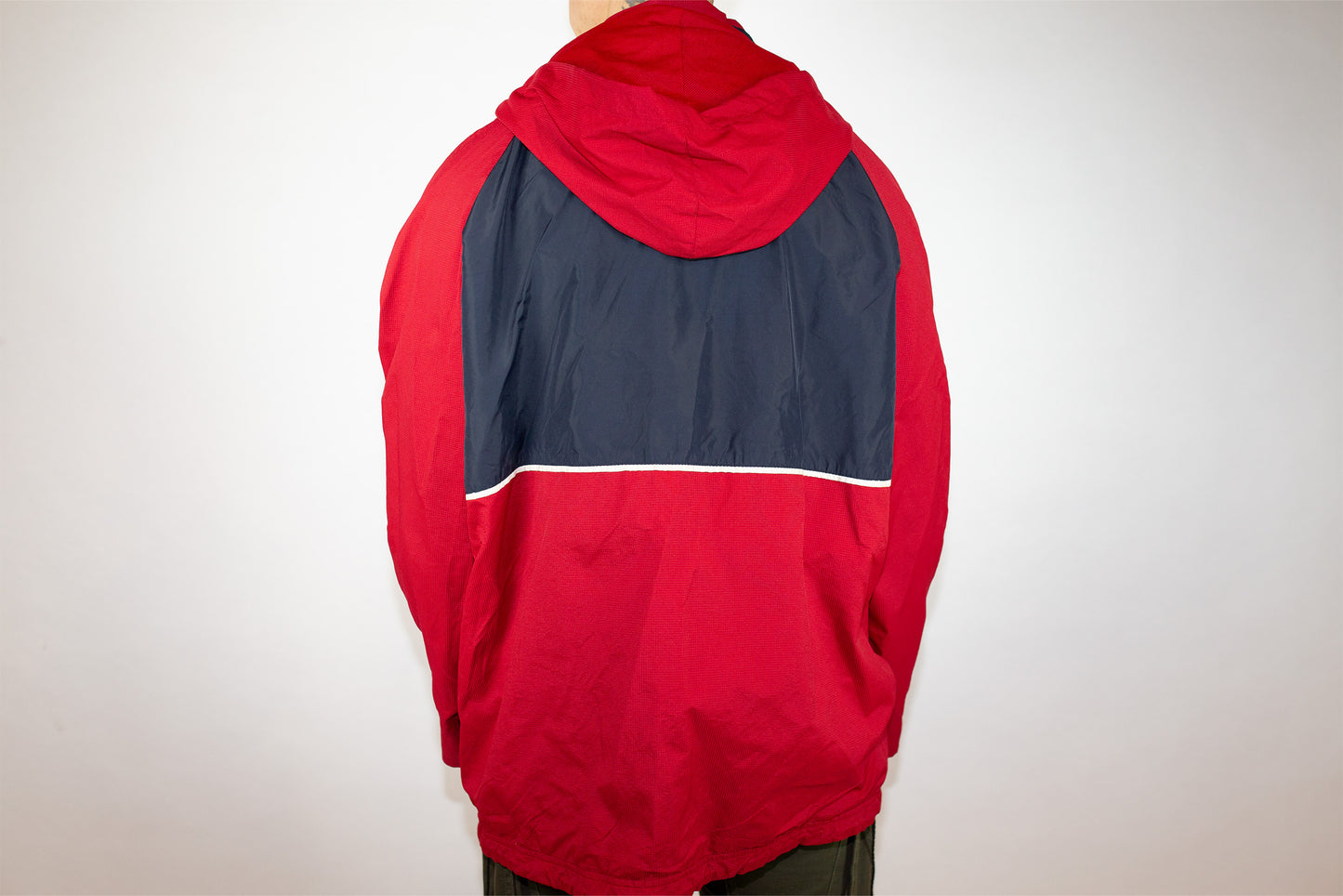 VINTAGE CHAPS RALPH LAUREN RED/NAVY JACKET (XL)