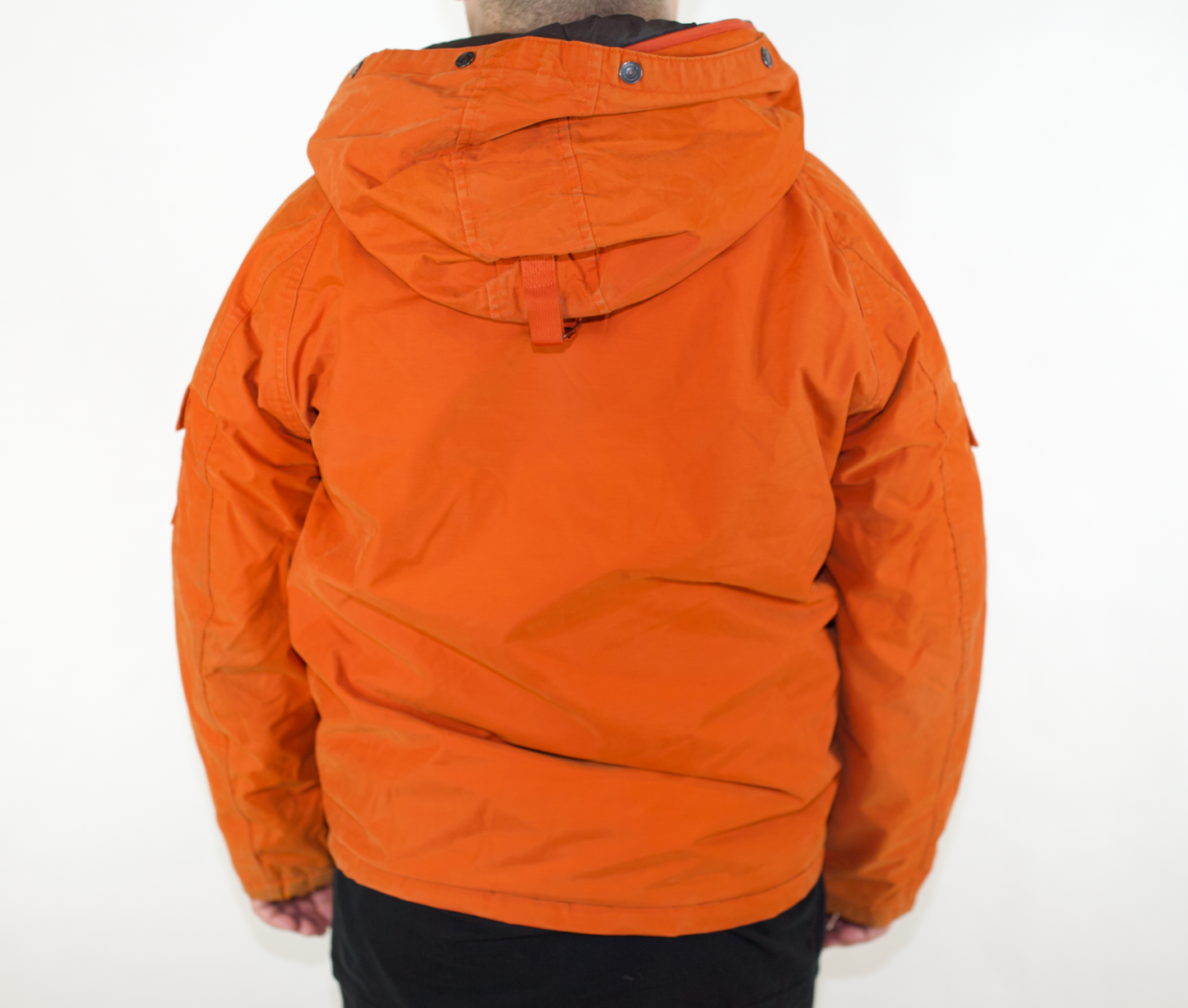 VINTAGE ORANGE TIMBERLAND HEAVY HEAVY JACKET NO TAG (FITS XL - XXL)