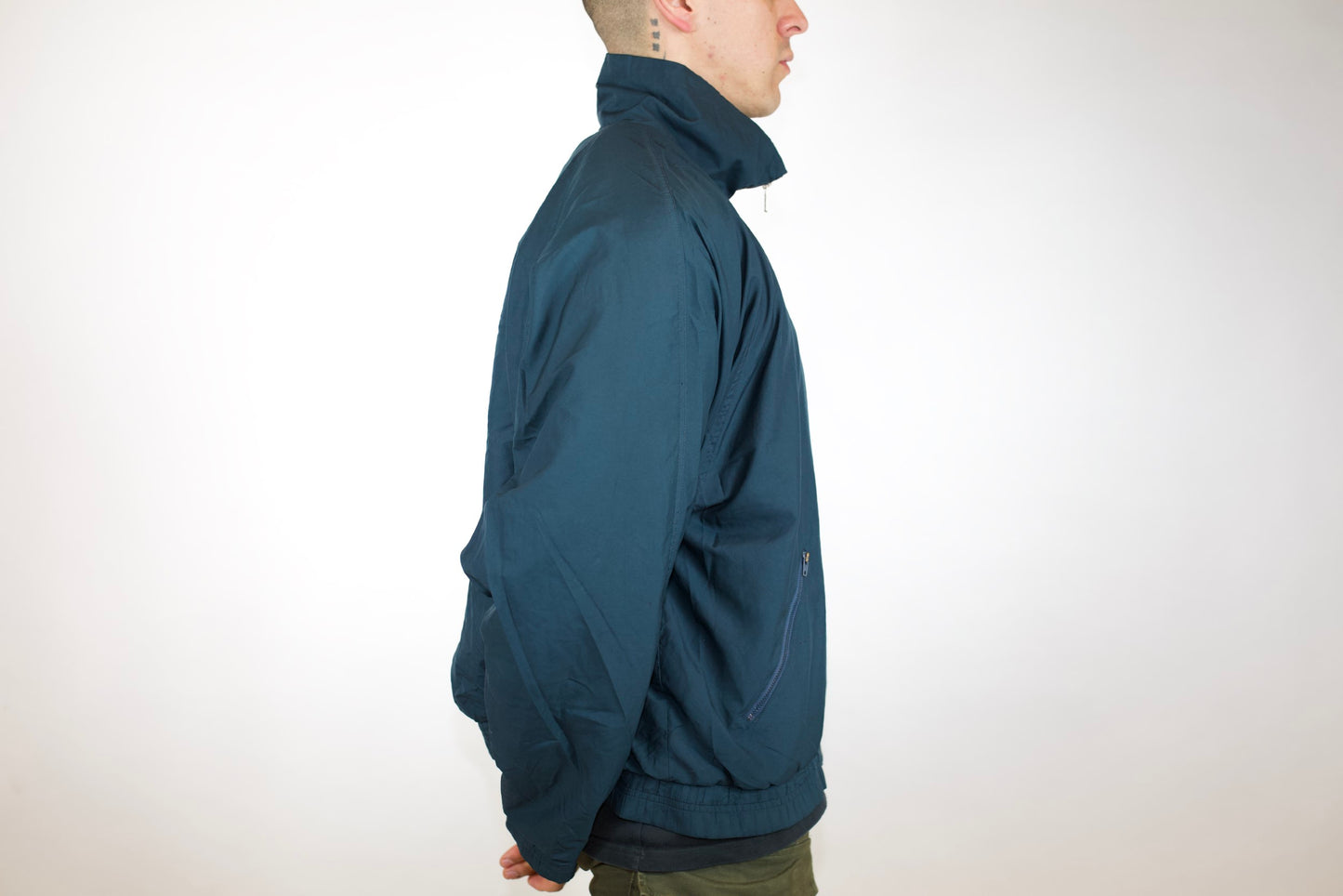 VINTAGE LACOSTE SPORT FORREST GREEN JACKET (L)