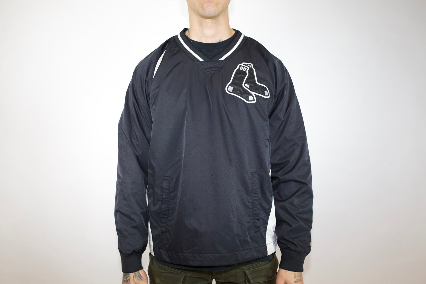CHAMPION 'MAGUIRE 51' WHITE SOCKS BASEBALL JERSEY (M)