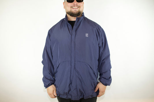 VINTAGE NAVY NIKE COURT TENNIS JACKET (XXL)