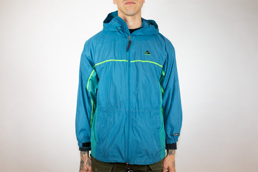 VINTAGE NIKE ACG LUNGS TEAL SPRAY JACKET (M)