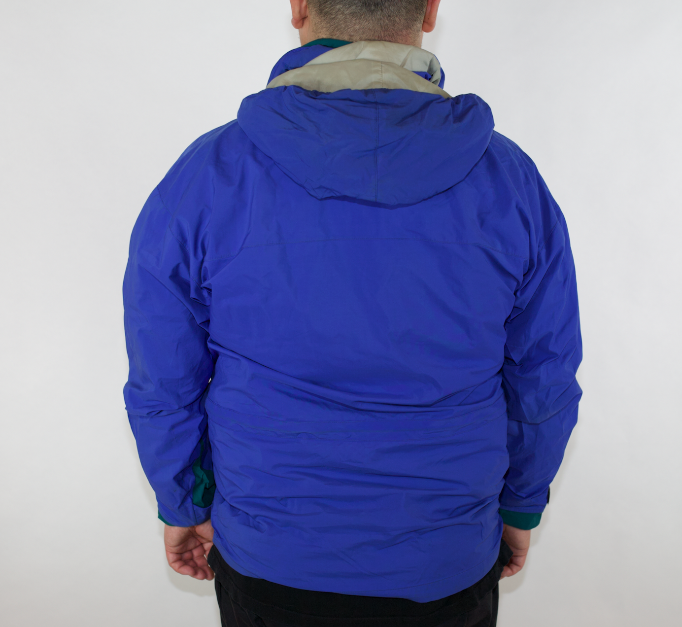 VINTAGE NAVY GREEN L.L BEAN  GORETEX NORTH COL OUTERWEAR (L)