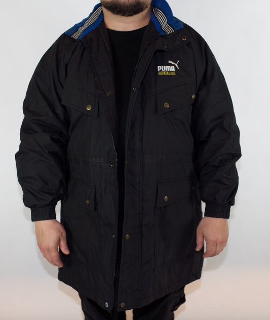 VINTAGE BLACK PUMA KING JACKET (XL)