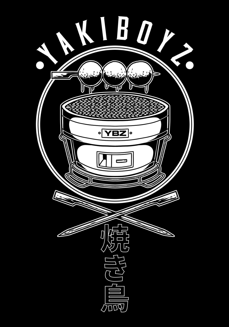 YAKIBOYZ 4 EVER T-SHIRT  (S-XXXL)
